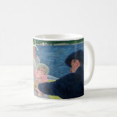 Mary Cassatt - Das Party für Boote Kaffeetasse (VorderseiteRechts)