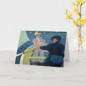 Mary Cassatt - Das Party für Boote Karte (Gelbe Blume)