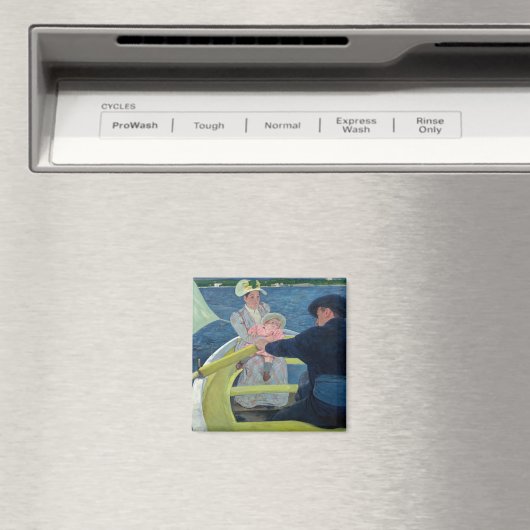 Mary Cassatt - Das Party für Boote Magnet (In Situ (Geschirrspüler))