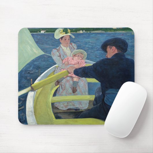 Mary Cassatt - Das Party für Boote Mousepad (Mit Mouse)