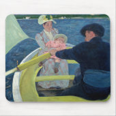 Mary Cassatt - Das Party für Boote Mousepad (Vorne)