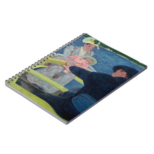 Mary Cassatt - Das Party für Boote Notizblock (Linke Seite)