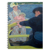 Mary Cassatt - Das Party für Boote Notizblock (Vorderseite)