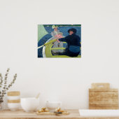 Mary Cassatt - Das Party für Boote Poster (Küche)