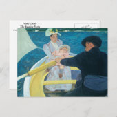Mary Cassatt - Das Party für Boote Postkarte (Vorne/Hinten)