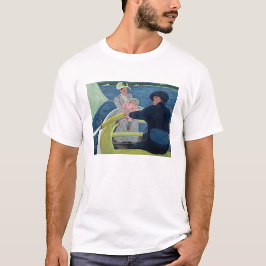Mary Cassatt - Das Party für Boote T-Shirt (Vorderseite)