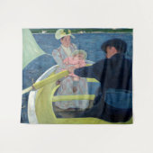 Mary Cassatt - Das Party für Boote Wandteppich (Vorderseite (Horizontal))