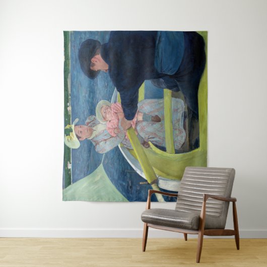 Mary Cassatt - Das Party für Boote Wandteppich (Beispiel)