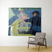 Mary Cassatt - Das Party für Boote Wandteppich (Beispiel (Horizontal))