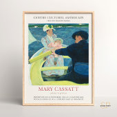 Mary Cassatt Das Party Impressionist Art Poster
