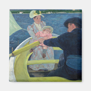 Mary Cassatt - Das Segelboot Magnet