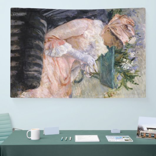 Mary Cassatt - Der Cup der Tee Banner (Messe)