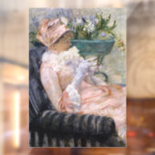 Mary Cassatt - Der Cup der Tee Fensteraufkleber (Blatt 2)