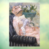 Mary Cassatt - Der Cup der Tee Fensteraufkleber (Blatt 3)