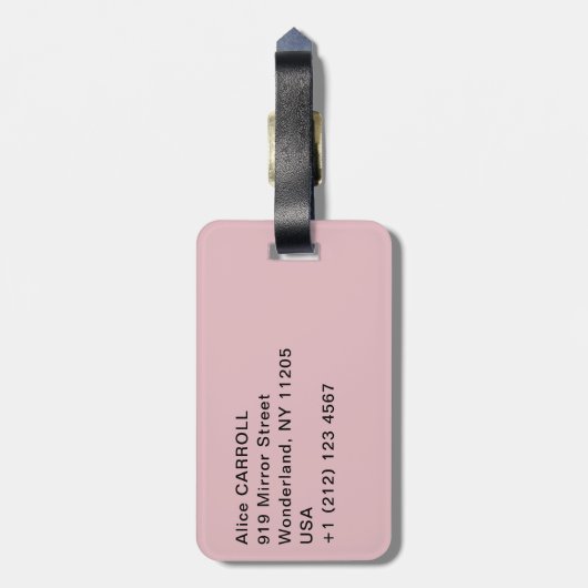 Mary Cassatt - Der Cup der Tee Gepäckanhänger (Rückseite vertikal)