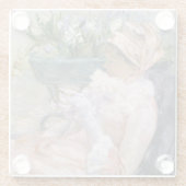 Mary Cassatt - Der Cup der Tee Glasuntersetzer (Rückseite)