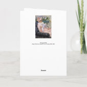 Mary Cassatt - Der Cup der Tee Karte (Rückseite)