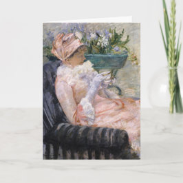 Mary Cassatt - Der Cup der Tee Karte