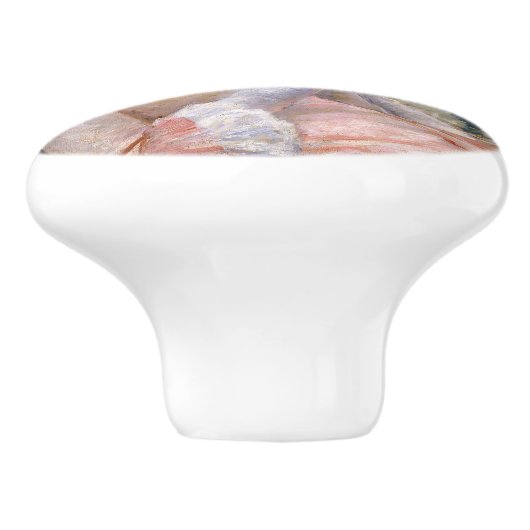 Mary Cassatt - Der Cup der Tee Keramikknauf (Seitenansicht)