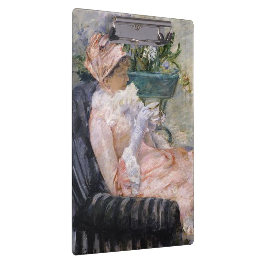 Mary Cassatt - Der Cup der Tee Klemmbrett (Rechts)