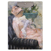 Mary Cassatt - Der Cup der Tee Klemmbrett (Vorderseite)