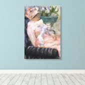 Mary Cassatt - Der Cup der Tee Leinwanddruck (Insitu (Holzboden))