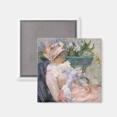 Mary Cassatt - Der Cup der Tee Magnet (Vorderseite/Rückseite)