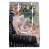 Mary Cassatt - Der Cup der Tee Mittlere Geschenktüte (Rückseite)