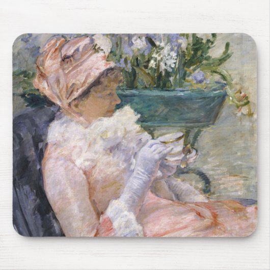 Mary Cassatt - Der Cup der Tee Mousepad (Vorne)