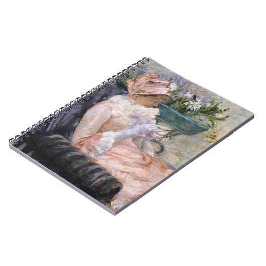 Mary Cassatt - Der Cup der Tee Notizblock (Linke Seite)