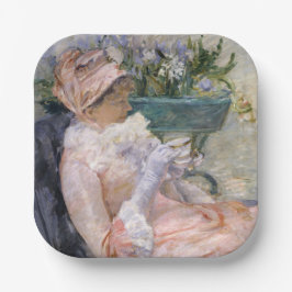 Mary Cassatt - Der Cup der Tee Pappteller