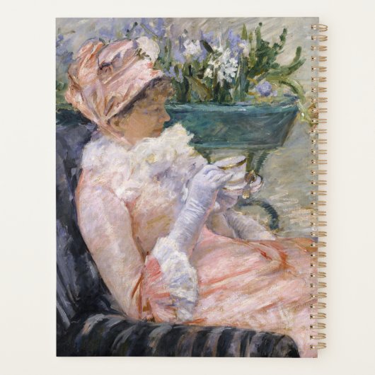 Mary Cassatt - Der Cup der Tee Planer (Rückseite)