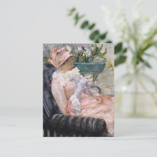 Mary Cassatt - Der Cup der Tee Postkarte (Stehend Vorderseite)