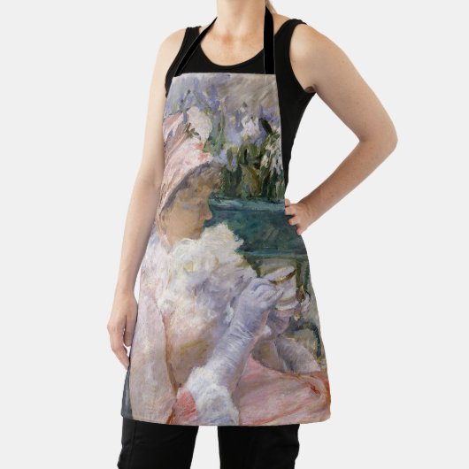 Mary Cassatt - Der Cup der Tee Schürze (InSitu)