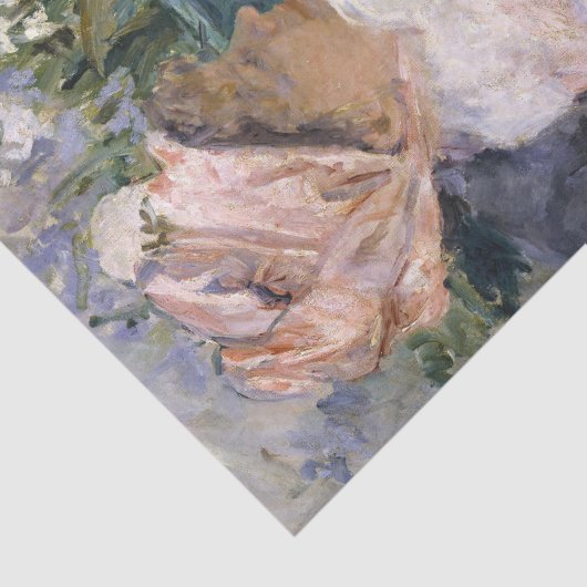 Mary Cassatt - Der Cup der Tee Seidenpapier (Detail)