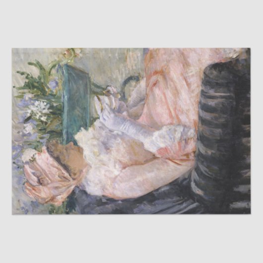 Mary Cassatt - Der Cup der Tee Seidenpapier (Vorderseite)