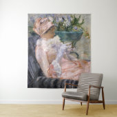 Mary Cassatt - Der Cup der Tee Wandteppich (Beispiel)