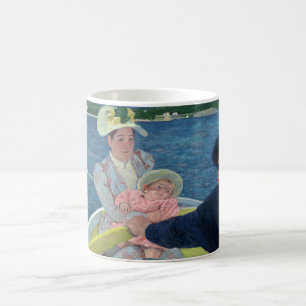 Mary Cassatt - Die Bootsfahrt Kaffeetasse