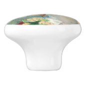 Mary Cassatt - Die Loge Keramikknauf (Seitenansicht)