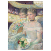 Mary Cassatt - Die Loge Klemmbrett (Rückseite)