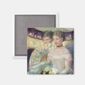 Mary Cassatt - Die Loge Magnet (Vorderseite/Rückseite)