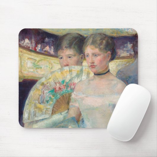 Mary Cassatt - Die Loge Mousepad (Mit Mouse)