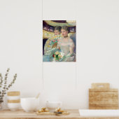 Mary Cassatt - Die Loge Poster (Küche)