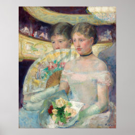 Mary Cassatt - Die Loge Poster