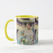 Mary Cassatt - Die Loge Tasse (Links)