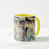 Mary Cassatt - Die Loge Tasse (VorderseiteRechts)