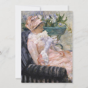 Mary Cassatt - Die Tasse Tee Dankeskarte