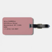 Mary Cassatt - Eine Frau mit Perlenschnur in einer Gepäckanhänger (Rückseite horizontal)