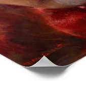 Mary Cassatt - Eine Frau mit Perlenschnur in einer Poster (Ecke)