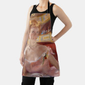 Mary Cassatt - Eine Frau mit Perlenschnur in einer Schürze (InSitu)